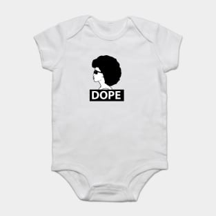 Dope Black Woman Afro Queen Baby Bodysuit